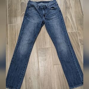 Lucky Brand Dark Blue Straight Jeans For Women